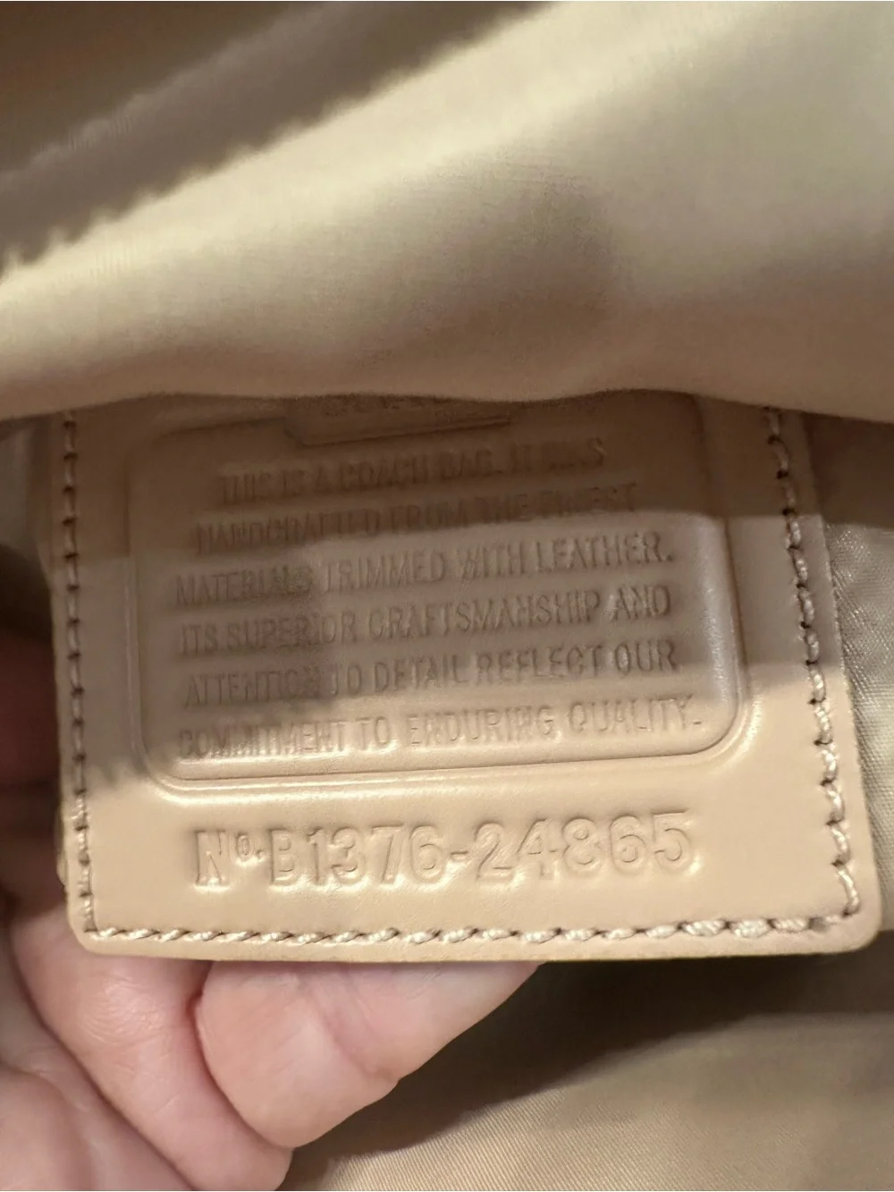 Coach #181 Legacy Weekend Signsture Colorblock Nylon East/West Tote